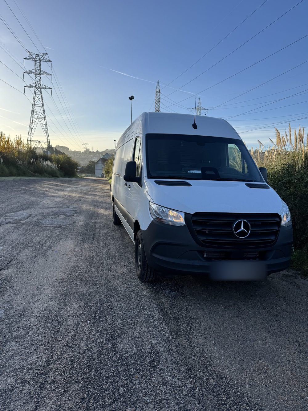 Mercedes Sprinter de RMR preparada para salir